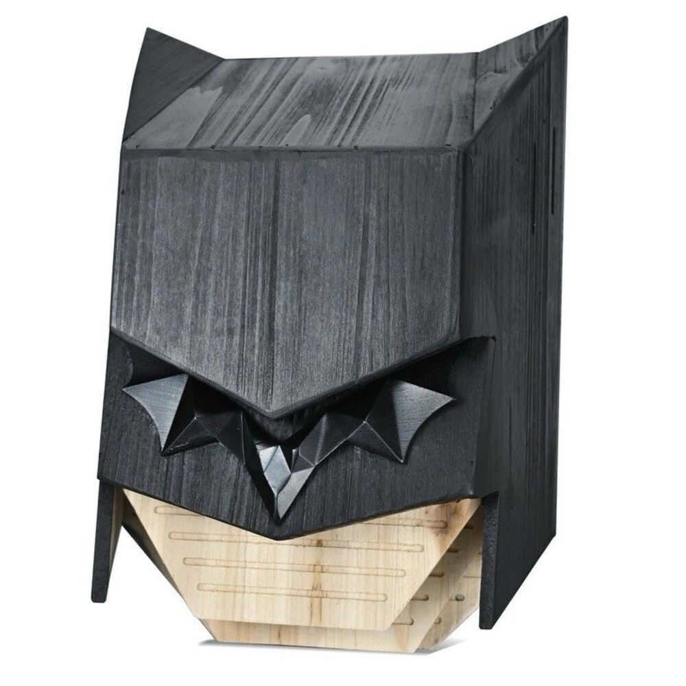 Capruzad Caped Hero Bat House for Outdoors - Wooden Large Three Chamber Box